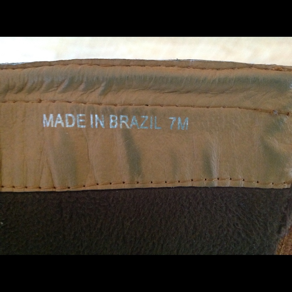 Tory Burch Boots 7 Brown Tall Riding Equestrian - Picture 7 of 8